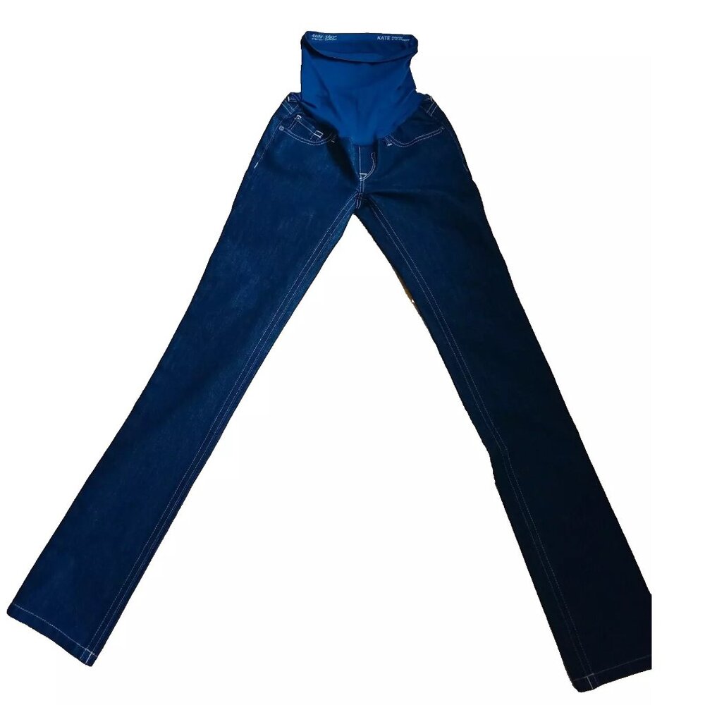 DL1961 Maternity Kate Skinny Jeans Size 24 Color Twilight